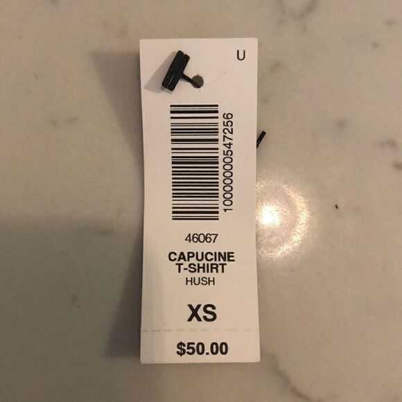 Aritzia Wilfred capuchine t-shirt in hush NWTD - Picture 4 of 4